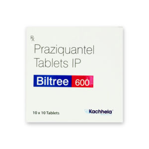 Praziquantel 600mg (Biltree 600) Tablets