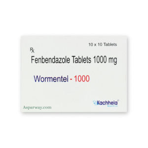 Fenbendazole 1000mg Human (Wormentel) Tablets
