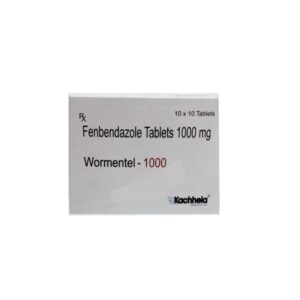 Fenbendazole 1000mg Human (Wormentel) Tablets